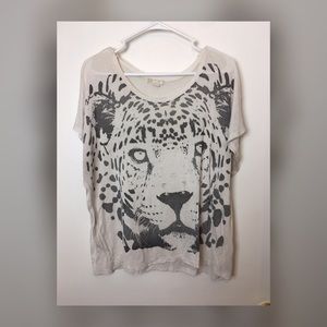 Forever 21 Tiger Printed Top